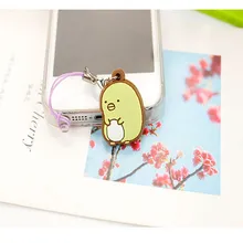 3,5 мм разъем милые животные разъем для наушников Пылезащитная заглушка милый медведь Пингвин универсальная противопылезащитная заглушка для iPhone11 смартфона