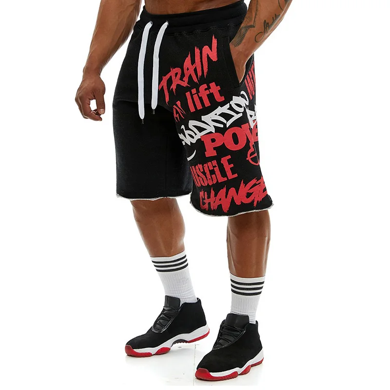Men New Cotton Shorts Men's loose Short Trousers Fitness Bodybuilding Jogger Mens Brand durable Sweatpants Fitness Workout Short Men New Cotton Shorts Men's loose Short Trousers Fitness Bodybuilding Jogger Mens Brand durable Sweatpants Fitness Workout Short