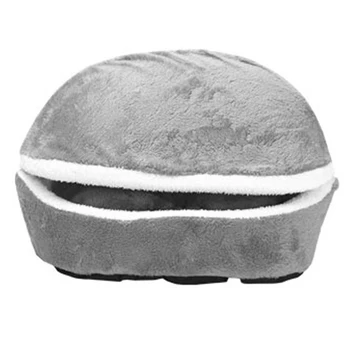 

Mat Hamburger Shape Puppy Sleeping House Cushion Pet Bed Nest Cat Dog Removable Warm Kennel Soft Comfortable