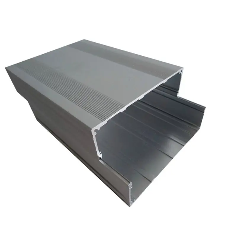 250mm silver Алюминиевый корпус для приборной коробки PCB, чехол для подключения электронного проекта DIY - Цвет: 250mm silver
