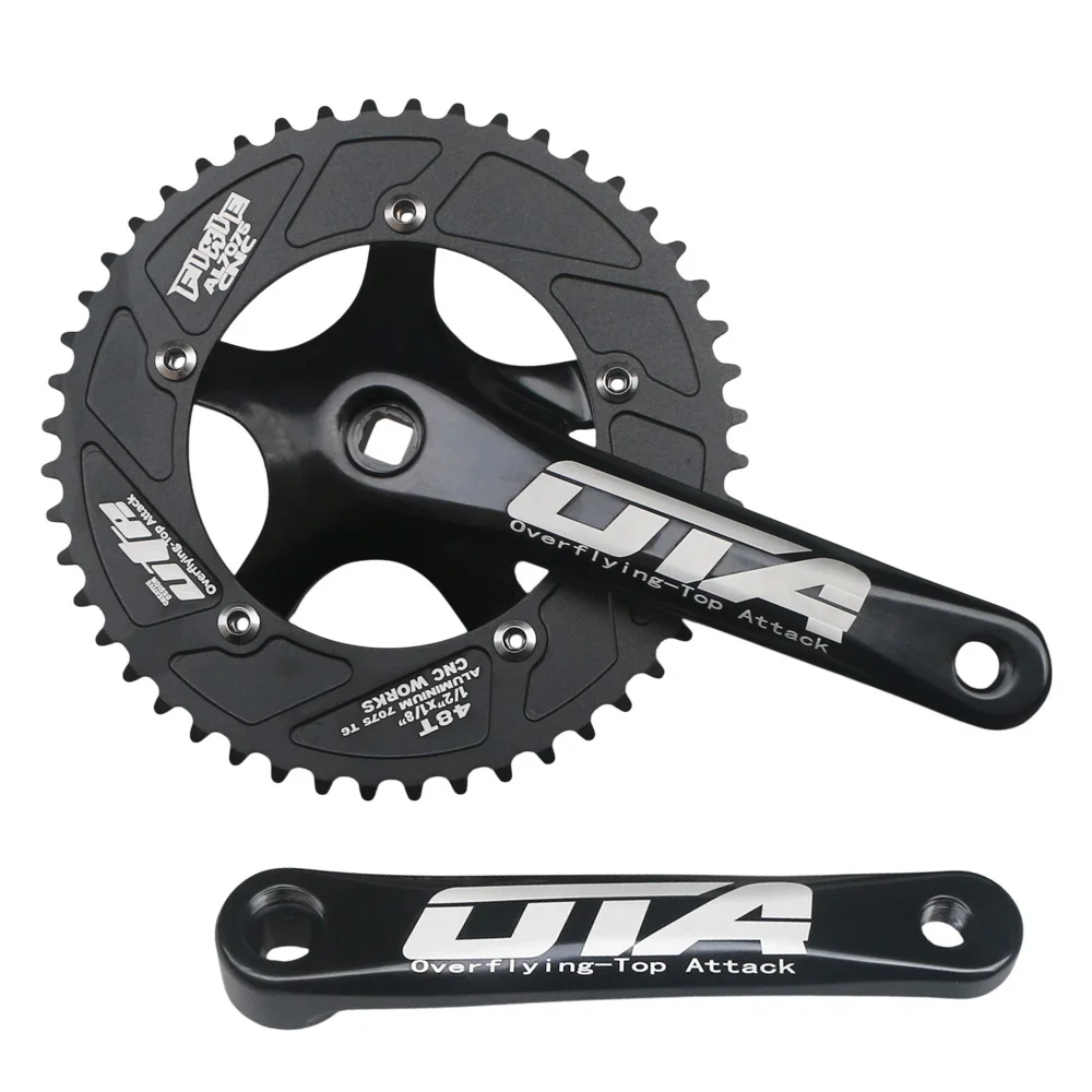 Cycling Mountain Bicycle Crankset,Single Speed Crankset Mountain Bike