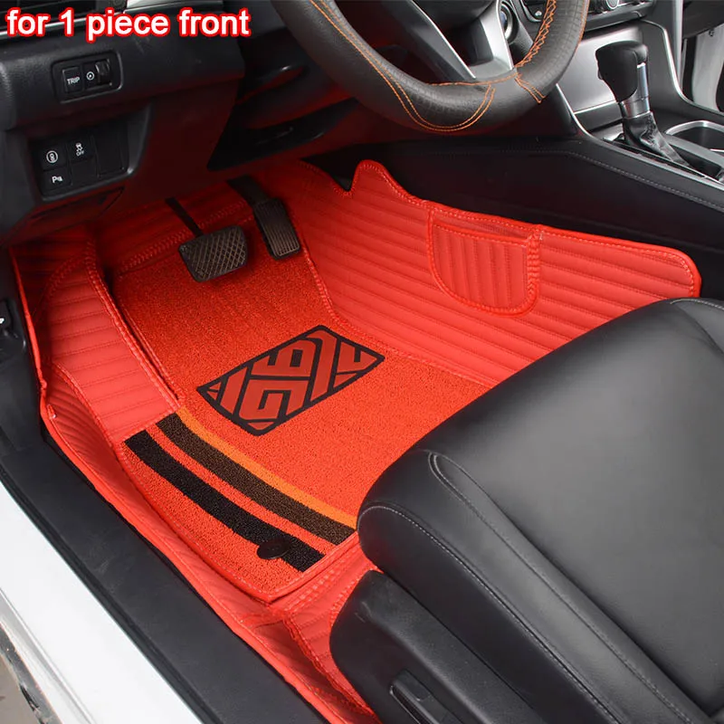 KADULEE пользовательские автомобильные коврики для honda Fit CRV accord civic city jazz CRZ URV ENVIX stream elysion spirior insight коврик для ног - Название цвета: Driving position