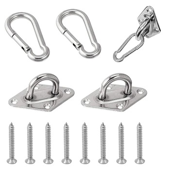 

M8 1000 Lbs Load Heavy Duty Hammock Hanging Kit Ceiling Hook for Hammock Stand,Yoga & Brazilian Hammocks,Hammock Chairs