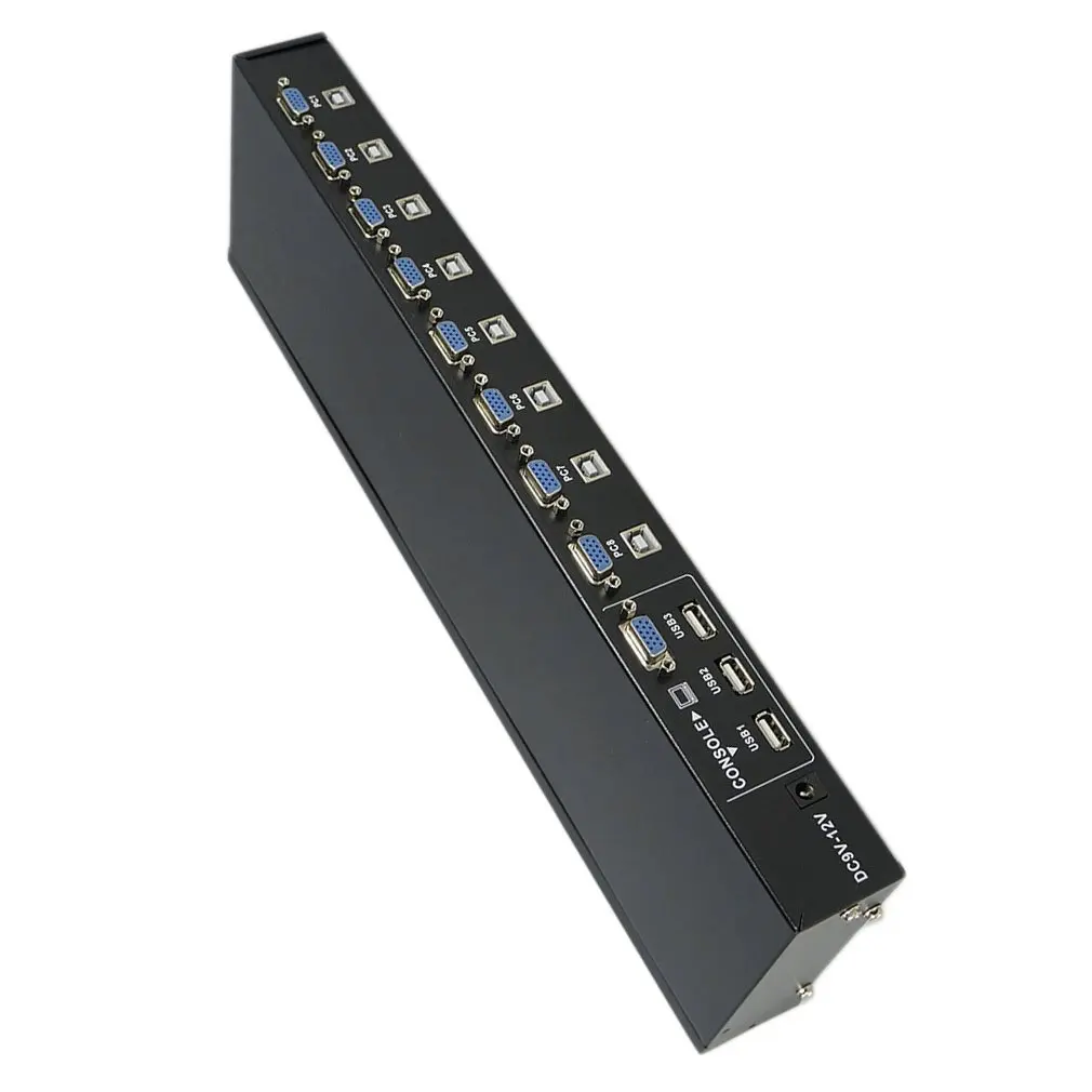  USB 2.0 ܺ KVM ġ ڽ,  ó , 1920x1440 VGA ø , 8 Ʈ