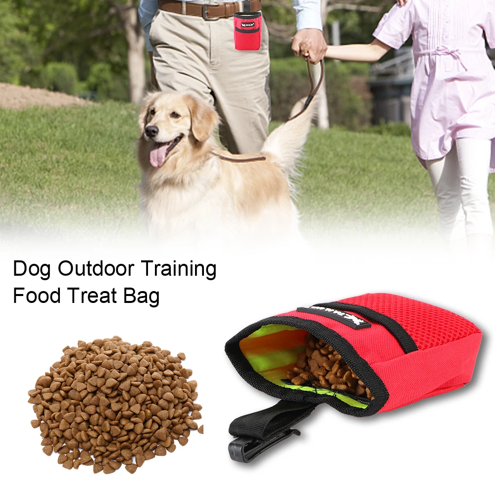 Snack Training Obedience Bag for Dog Outdoor Training Pet Feed Pocket Waist Pouch Pet Food Treat Bag Supplies dog treat bag,dog training supplies