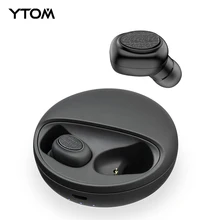 YTOM, корейские мини умные настоящие беспроводные наушники, Bluetooth 5,0, наушники для спорта, ПК, iphone, xiaomi, samsung, LG