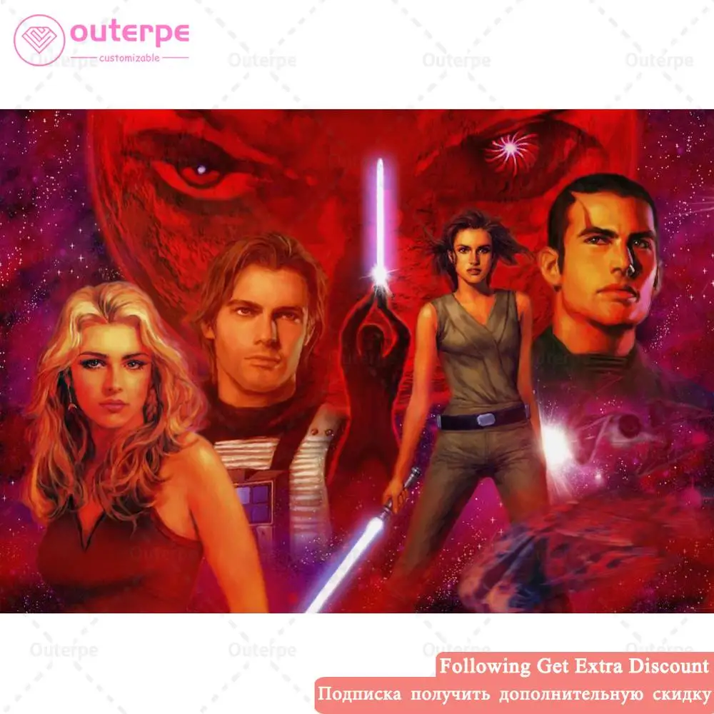 

5D DIY Diamond Painting Hot Movie“New Jedi Order”Full Square/Round Diamond Embroidery Cross Stitch Diamant Mosaic Home Decor