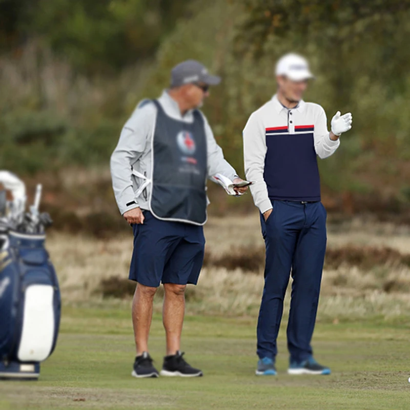 1 шт. одежда для гольфа PGM golf Футболка с длинными рукавами Мужская осенняя и зимняя одежда спортивная одежда с отворотом теплая одежда
