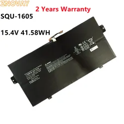 ZNOVAY NOUVEAU SQU 1605 batterie D'ordinateur Portable Pour ACER Swift 7 S7 371 SF713 51 Pour ACER Spin 7 SP714 51 41CP3/67/129 15.4V 41.58WH/2700mAh 