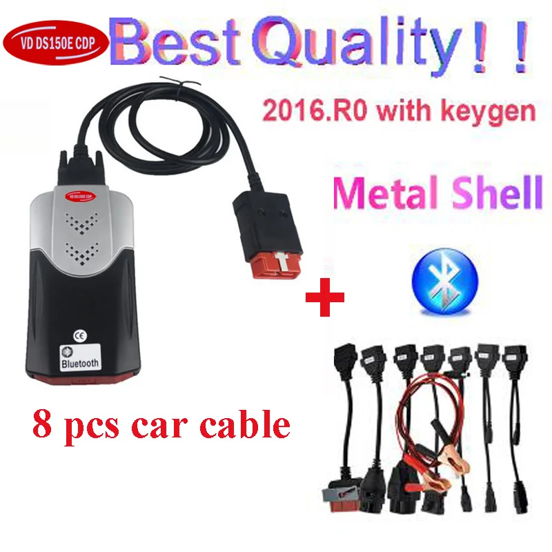 VCI vd ds150e cdp pro plus. r0 с ключом для delphis autocomes bd2 диагностический инструмент для ремонта светодиодный сканер для автомобилей грузовиков