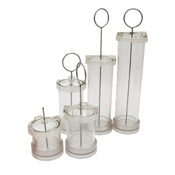 

Candle Molds for Candle Making Plastic Pillar Candle Making Kit Large Cylinder Rib Candle Making Molds DIY Candle Making Supplie