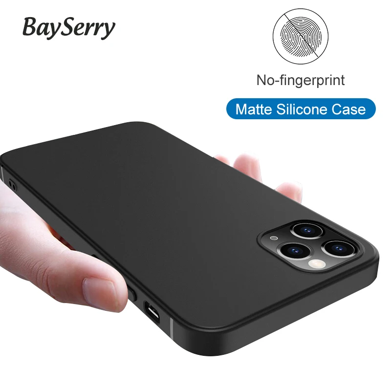 Ultra-Thin TPU Phone Matte Case for iPhone 11 13 Pro XR XS MAX X Soft Cover Cases For 8 7 6 6s Plus 5 5s SE Silicone | Мобильные