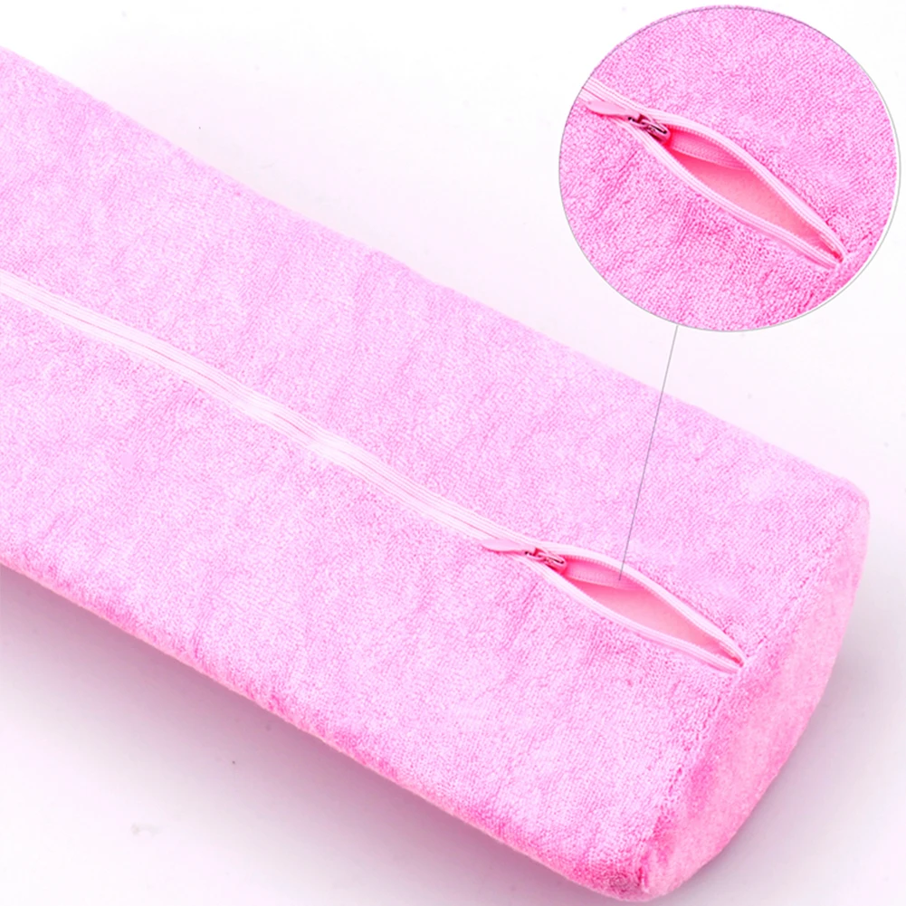 Flexible And Comfortable High Quality Sponge Pink Practical Cushion Hand Pillow Rest For Nail Art Acrylic UV Gel Polish Manicure