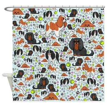 

Unique Custom Cavalier King Charles Shower Curtain