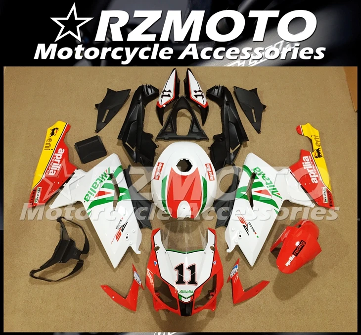 Комплект обтекателей из АБС-пластика для мотоцикла подходит Aprilia RS125 06 - 11 RS 125 2006
