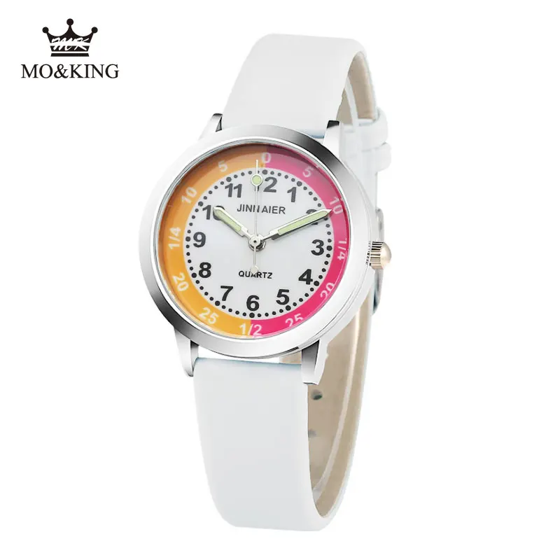 Top Brand Cute Baby Unique Children's Boys Girls Kids Quartz Wrist Watch Number Clock Gifts Bracelet Synoked Relojes Watch 4