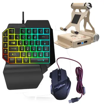 

Keyboard Mouse Converter for FPS Mobile Game Bluetooth Game Keypad Converter J6PB
