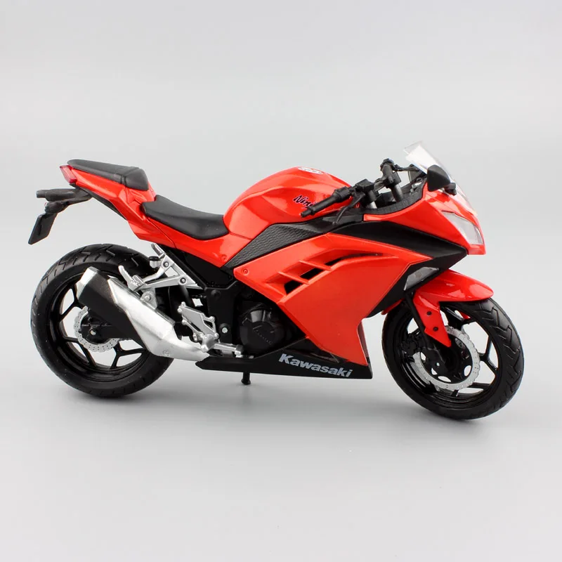 1:12 automax маленький Kawasaki Ninja 300 EX300 ZX3R гоночный мотоцикл игрушечные весы велосипед Diecasts& игрушки автомобили-модельная игрушка миниатюрный ребенок