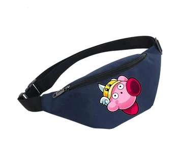 

Waist Bag Unisex Fanny Pack women Belt Waterproof Chest Handbag Ladies Waist Pack Belly Bags For anime Kirby