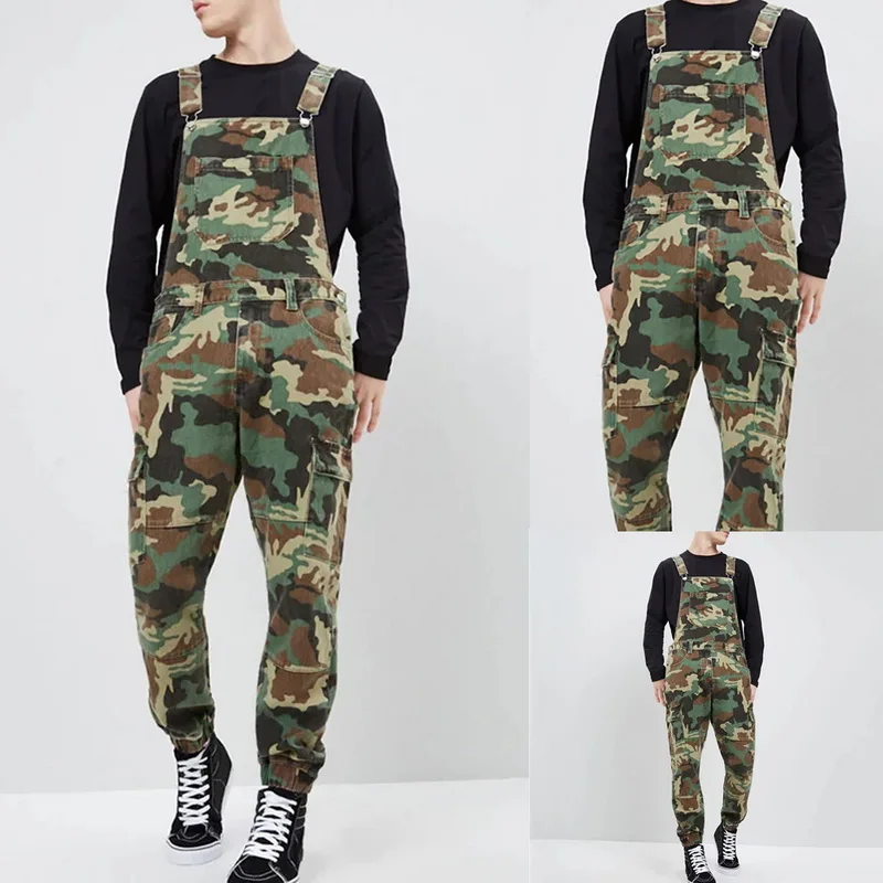 men's camouflage jumpsuit