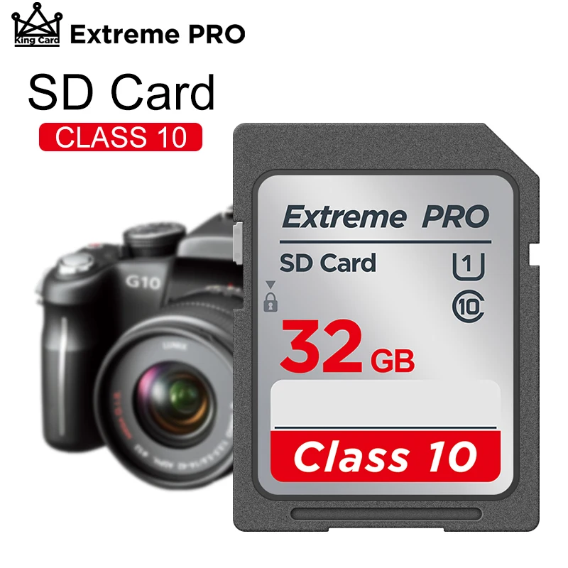 울트라 메모리 카드 UHS-I 클래스 10 플래시 카드, 풀 HD 카메라용 SD 카드, Class10 H2testw, 16GB, 32GB, 64GB, 128GB