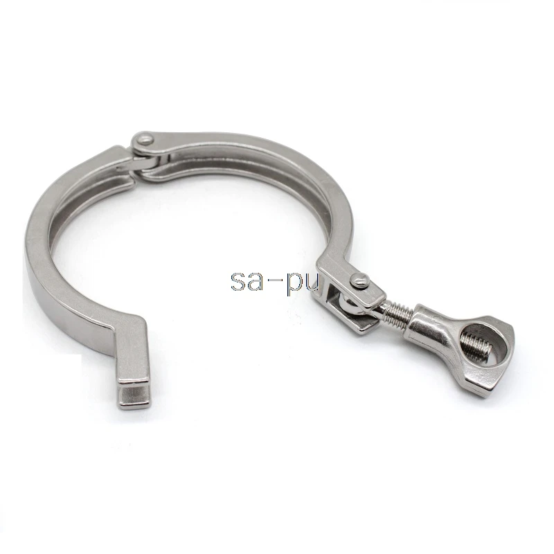 1 set 1.5" 2" 2.5" 3" Tri Clamp 50.5/64/77.5/91mm Ferrule OD SS304 Stainless Steel Tri Clover Sanitary Fitting for home Brewing 1 set 1.5" 2" 2.5" 3" Tri Clamp 50.5/64/77.5/91mm Ferrule OD SS304 Stainless Steel Tri Clover Sanitary Fitting for home Brewing