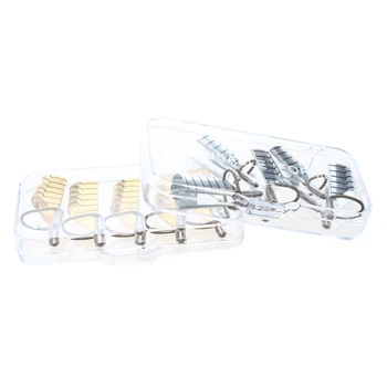 

10X Reusable Nail Art Forms UV Gel Tips Acrylic French
