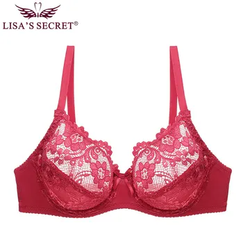 

Floral Lace Transparent Bra Brassieres Sexy Lingerie Ultra Thin Unlined Bra Underwire Ladies Soft Underwear Girls Bralette Tops