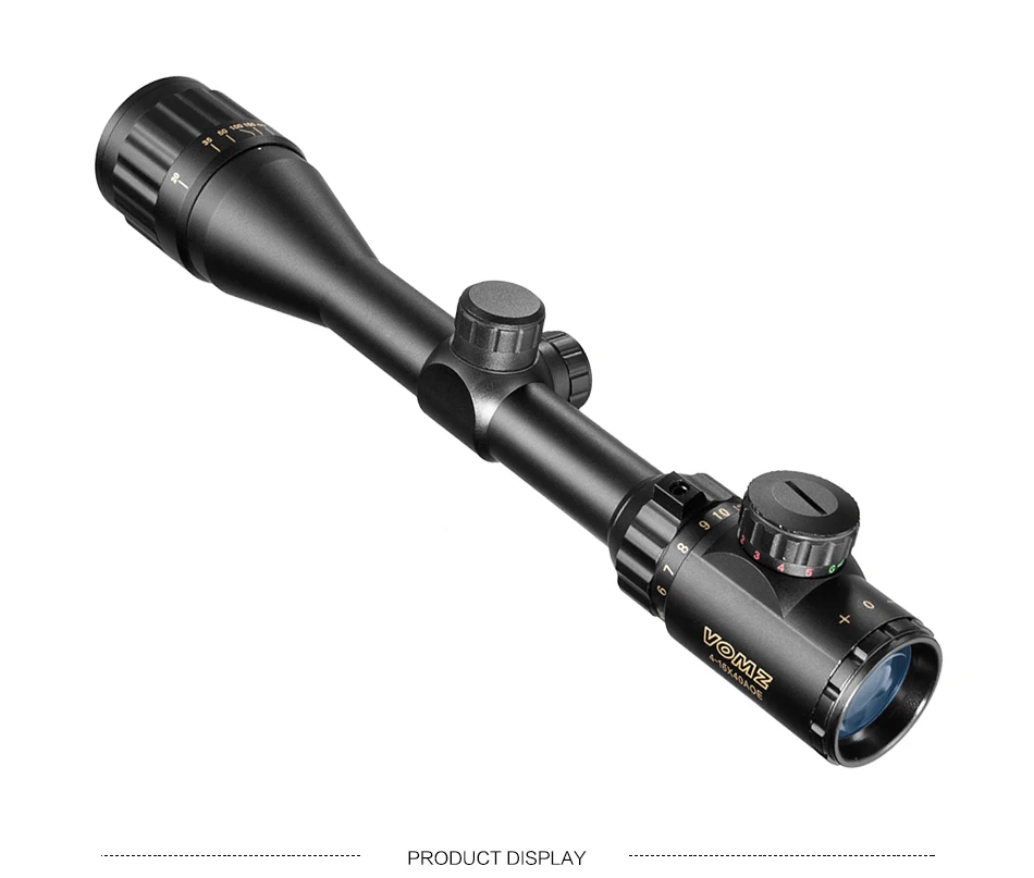 Óptica Caça Riflescope Vermelho & Verde Ponto Iluminado Mira Rifle Scope Sniper Engrenagem Airsoft 4-16x40 9 Lunetas Riflescopes