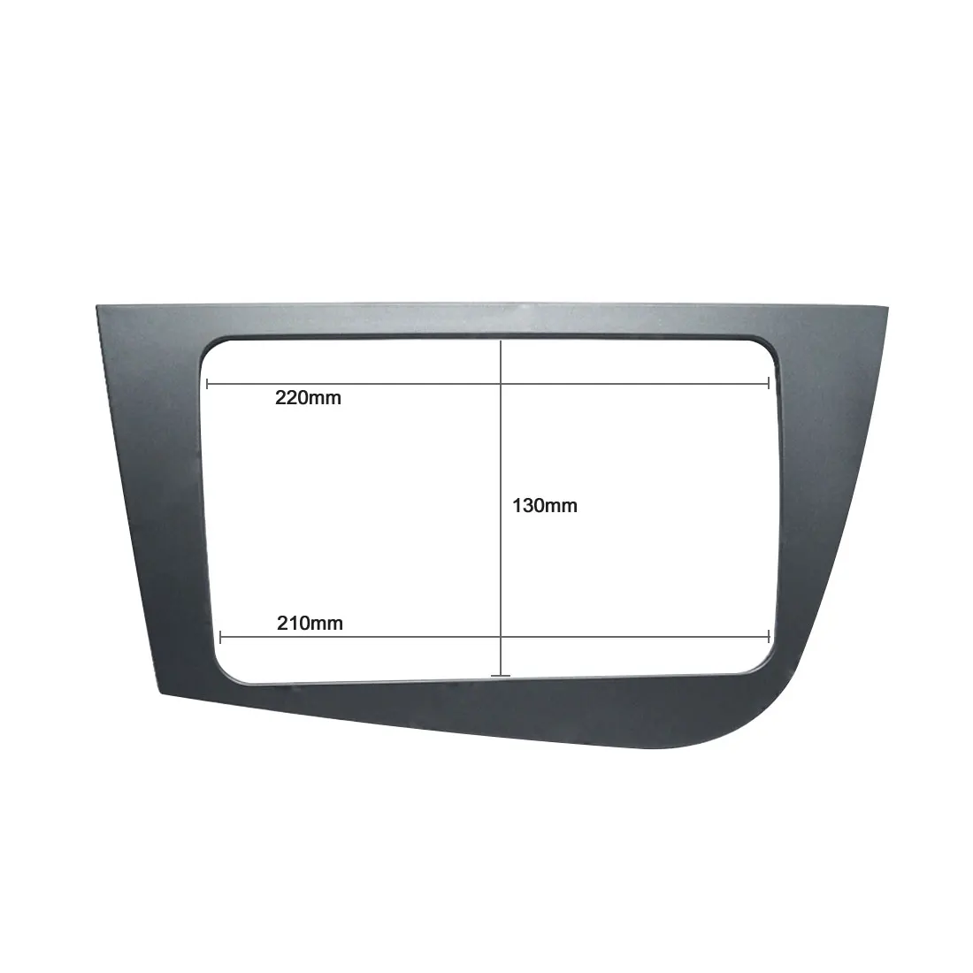 Подходит для Seat Leon/Toledo аудио конверсионная рамка панель DVD рамка Кронштейн левый Титан радио фасции ремонт рамка 2 DIN