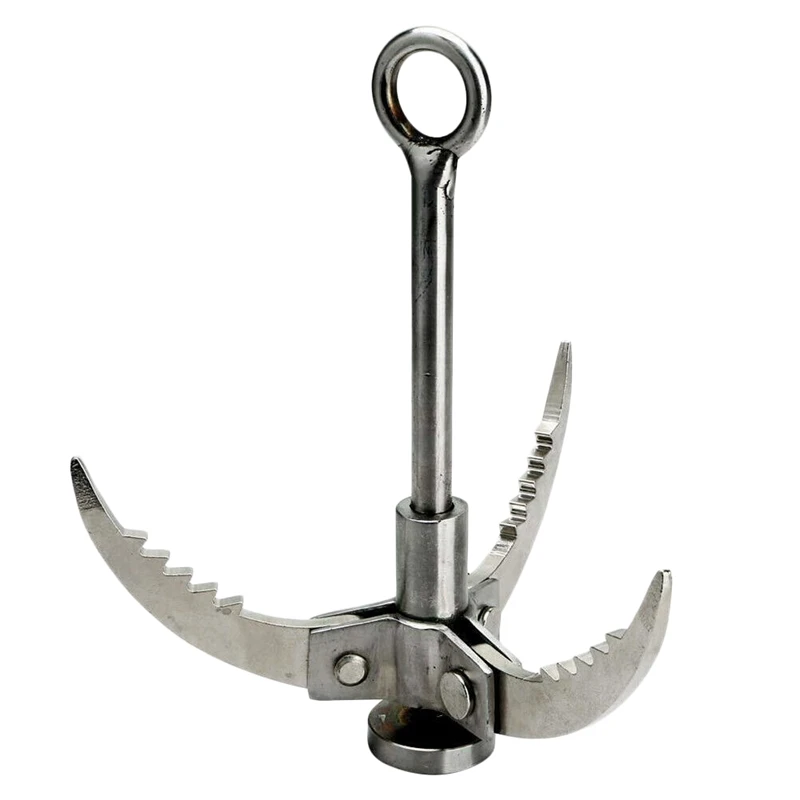 

Climbing Grappling Hook Spring Steel 3 Claw Climbing Claw