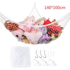 Mesh Net Toy Hammock Corner Stuffed Animals Toys Kids Baby Hanging Storage Organizer 2 Sizes 3