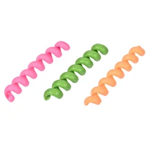 Uxcell 4 шт. 6 шт. шнур Органайзер провода управление для телефонов наушники камера путешествия шнур Хранитель легкие спиральные держатели