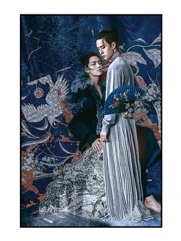 

The Untamed poster wall sticker lanwangji Poster modaozushi paper poster with stick