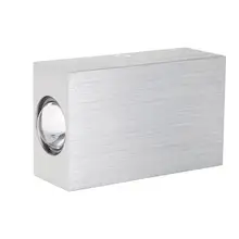 Светодиодный настенный светильник, квадратный, простой, внутренний, ночной Светильник для коридора, прохода, лестницы, прикроватный, открытый, коридор, лестница, ступенчатый светильник ing