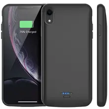 5000 мАч для iPhone XR внешний аккумулятор зарядный чехол умный магнит power Bank пакет зарядное устройство защитный чехол