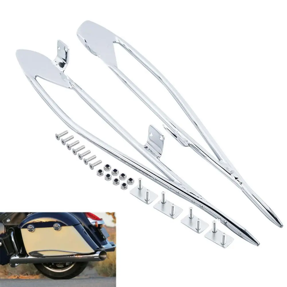 Защитные рельсы для мотоцикла Pinnacle Saddlebag Indian Roadmaster 15 20 Chief Tain 14 горячая