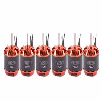 

6 PCS GARTT TM 2212 1450KV Brushless Motor For Multirotor Quadcopter Hexa