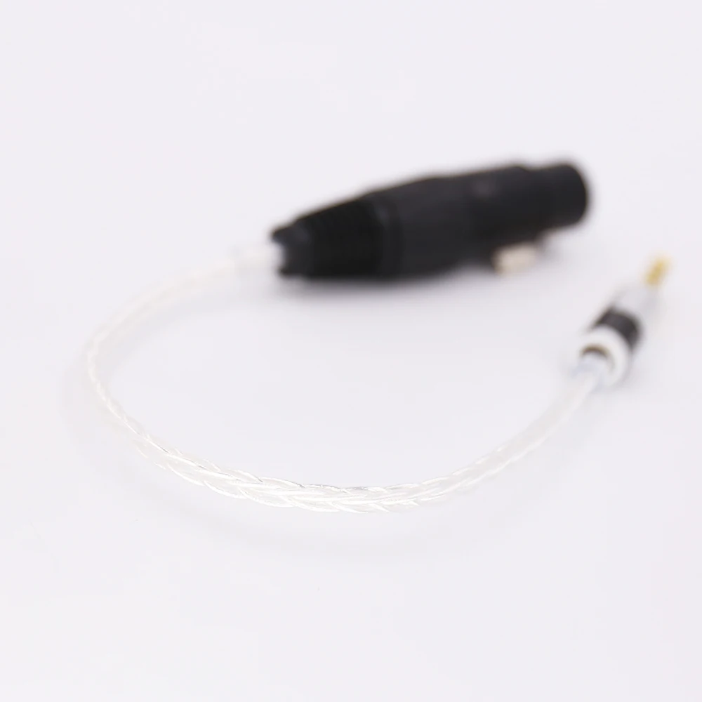 Audiocrast 4 4mm Headphone to 4 Pin XLR Female Aux Cable TRRRS Audio Jack