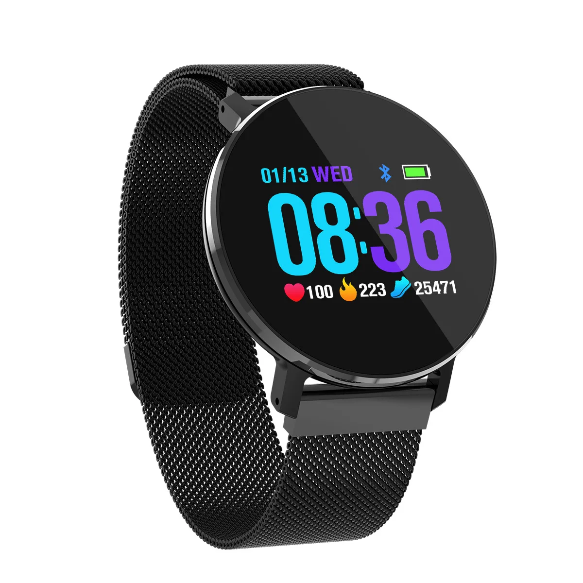 

Activity-T5 Color Screen Bluetooth Calls to Remind Sports Step Count Heart Rate Sleep Monitoring Smart Athletic Bracelet Customi