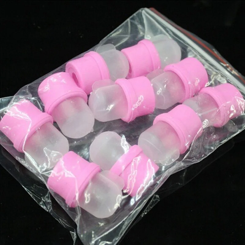 10 шт./компл. жидкость для снятия лака с крышки УФ гель-лака для удаления силиконового покрытия ногтей советы обертывание инструмент ZG88