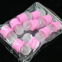 10 шт./компл. жидкость для снятия лака с крышки УФ гель-лака для удаления силиконового покрытия ногтей советы обертывание инструмент ZG88