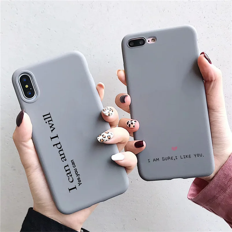 

Gray Matte Silicone Case For Xiaomi Redmi 7A 8A K20 Note 5 6 7 8 Pro 8T Mi A1 5X A2 A3 8 Lite 9 SE 9T Pro CC9 CC9e F1 Play Cover