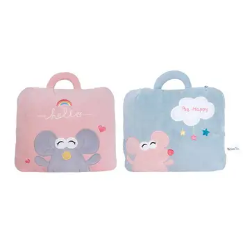 

Mouse Home Decorative Pillows Summer Air Conditioning Quilt Seat Back Bedding Pillow Cartoon Pillow Quilt Practical Gift