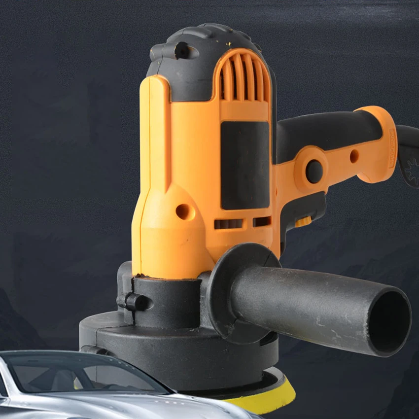 220V 700W Car Buffer Polisher, Variable Speed Dual Action Multifunctional Polisher Machine For Car Waxer/Buffer With Wool Wheel