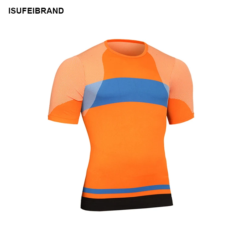 Rts16 Men Newest Fitness Short Sleeve Running Sports T Shirt Quick Dry