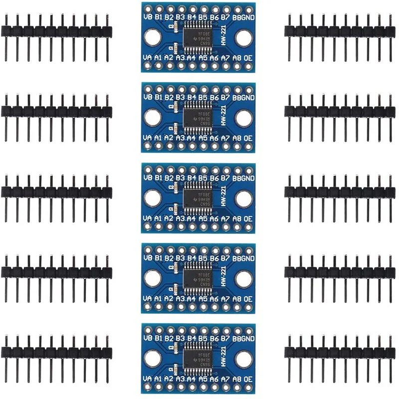 

5pcs/lot TXS0108E 8 Channel Logic Level Converter Bi-Directional High Speed Full Duplex Shifter 3.3V 5V for Arduino Raspberry Pi
