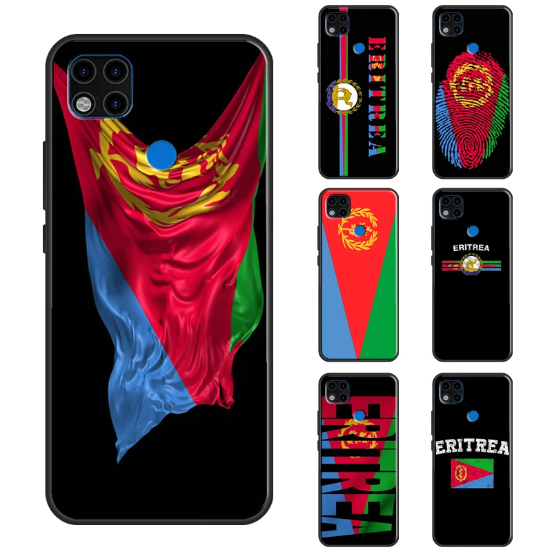 Чехол с флагом Эритреи для Redmi Note 11 Pro чехол 10 9 8 7 10S 11S 9A 9C 9T | Мобильные телефоны и
