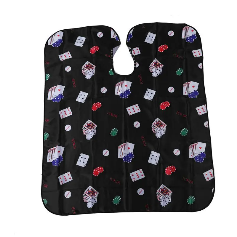 Профессиональный салон парикмахерская стрижка Парикмахерские окрашивание Покер шаблон мантия ткань накидка