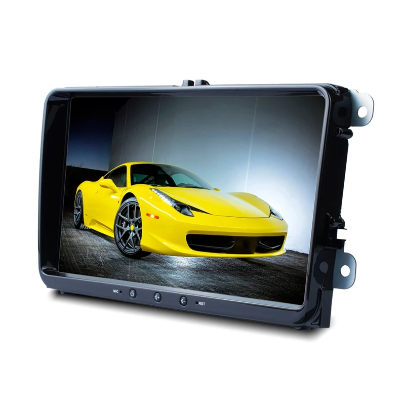 Gps Радио Навигация Android 8,1 стерео, 9 дюймов 1080P пресс-экран автоматическое радио MP5 плеер встроенный wifi Bluetooth 5,0 DAB